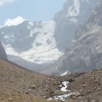 Au dessus du lac Mutnie